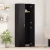 Visoka komoda Crni hrast 60 x 35 x 180 cm Konstruirano drvo