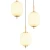 Globo 15217-3 - LED luster na sajli EWALD LED/20W/230V