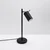 Sollux SL.1091 - Stona lampa RING 1xGU10/10W/230V crna