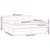 Vidaxl Box spring postelja z vzmetnico temno modra 200x200 cm žamet