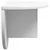 Polica na zidu 2 pcs Bijelo 48 x 24 x 24 cm Konstruirano drvo
