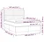 Vidaxl Box spring postelja z vzmetnico LED temno siva 140x190 cm žamet