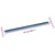 Vidaxl Robniki za stopnice 10 pcs Rjava 67 cm Aluminij