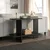Hanah Home pomoćni sto Essenziale, 80 cm, crni