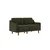 ATELIER DEL SOFA 2-Seat Sofa Robin 2 Oil Green Walnut