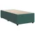 vidaXL Box spring postelja z vzmetnico temno zelen 90x190 cm žamet