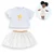 Majica in krilo za punčko Top & Skirt Set Ivory & Gold Ma Corolle za 36 cm punčko