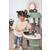 Kuchynka Nova Kitchen Smoby v minimalistickom dizajne s 13 doplnkami výška 78 cm SM312700