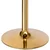 shumee Žametni barski stol Arako Gold Beige
