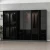 Hanah home Ormar Kale 270x210x52cm Crni