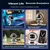 Wanhuo Bean AI Bluetooth zvučnik i alarm Astronaut, Beli