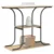 Konzolna stolica s policom Sonoma hrast 101 x 35 x 80,5 cm