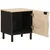 Noćni ormar 2 pcs Bijelo 40 x 33 x 46 cm Čvrsto drvo manga