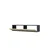 Hanah Home komoda Arex 120, 120 cm, antracit / travertin / zlatna