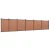 vidaXL Ograjni panel rjav 1045x186 cm WPC