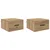 Noćni ormar s ladicama 2 pcs hrast artisan 35 x 35 x 20 cm
