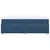 Vidaxl Box spring postelja z vzmetnico modra 120x190 cm blago