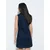 Mohito - Jeans obleka mini - mornarsko modra