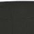 vidaXL Klop črna 100x35x41 cm blago