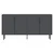 Hanah Home Konzolni sto Clara, 150x75x36 cm, Antracit