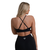 STRIX ZOA Triangle Sports Bra Black