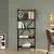 HANAH HOME Polica za knjige London Black