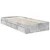 Krevet s od storage Betonski sivi 90 x 190 cm Konstruirano drvo