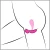 Sweet Smile RC C & G-Spot Vibrator Pink