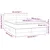 Vidaxl Box spring postelja z vzmetnico taupe 140x200 cm blago