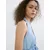 MANGO Top EVA  svetlo modra