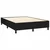 Vidaxl Box spring postelja z vzmetnico LED črna 140x190 cm blago