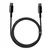 BASEUS kabel Type C do Type C PD100W Power Delivery Tungsten Gold Fast Charging CATWJ-01 1 metar crni