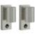 Vanjska zidna lampa 2 pcs Srebrno 6,5 x 10,5 x 16 cm