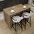 Hanah Home 2799 kuhinjski sto s policama 120 × 100 × 80 cm, atlantski bor