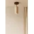 Opviq Luster Nur, IP20, 1 x GU10 Max, 10W, Braon