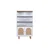 HANAH HOME Polica za knjige Bohem White Oak