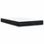 Vidaxl Box spring postelja z vzmetnico črna 120x200 cm žamet