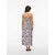 VERO MODA Poletna obleka VMCHERIE  modra / rjava / roza / off-bela