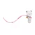 Saro Baby univerzalna silikonska vrvica Grey
