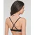 Emporio Armani INVISIBLE BRA 2LOOP Črna