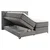 Modern Living Postelja Boxspring Carmen, Siva, 160x200