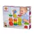 Drevená skladačka figúrky Stacking Puzzle Figures Eichhorn farebné a vzorované tvary 21 dielov od 12 mes EH73422