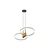 Opviq luster Round 1429-2A, LED 38 W, crni