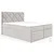 Boxspring postelja 75 - 200x200 cm
