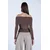 Trend Alacati Stili Ženska bluza Alc-X15152, Braon