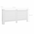 Pokrovi za radijator 2 kom bijeli 172 x 19 x 81,5 cm MDF