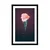Plakat s paspartujem sladoled - 40x60 silver