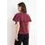 Trendyol Milla Ženska majica TWOSS26TS00199, Bordo