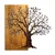 Wallity Zidna dekoracija Mysterious Tree-371-A, 60cmx58cmx3cm, Hrast