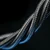 BLAVEC RAPTOR OPLETENI KABEL - TYPE- C NA LIGHTNING - PD 20W 2.4A 0.25 m crno-sivi